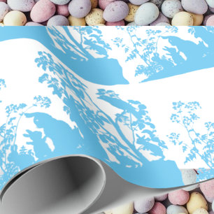 Vintage Cute Animal Easter  Wrapping Paper