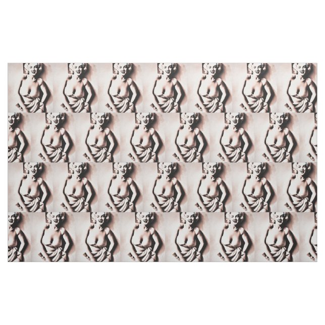 Vintage Cute Blonde Thunder_Cove Fabric (Fat Quarter)