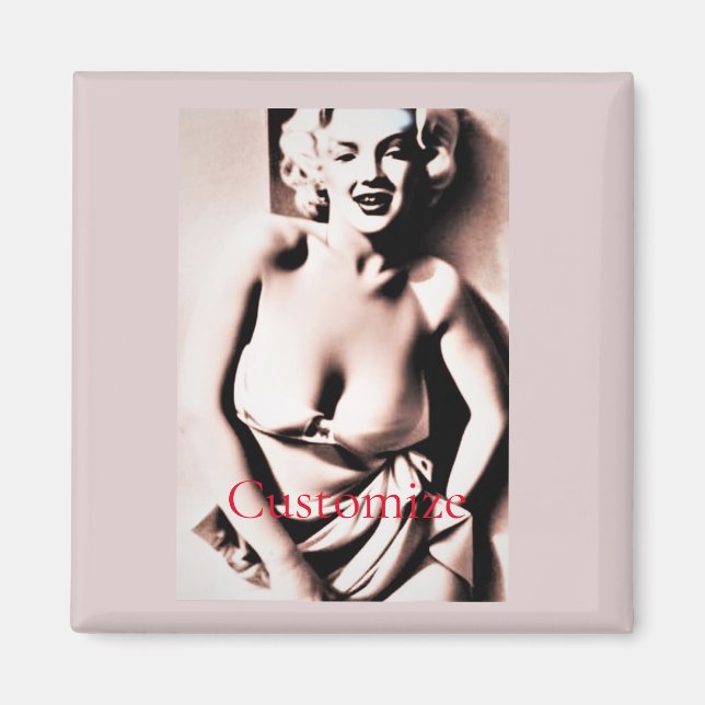 Vintage Cute Blonde Thunder_Cove  Magnet (Front)