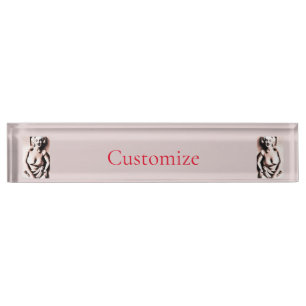 Vintage Cute Blonde Thunder_Cove Nameplate