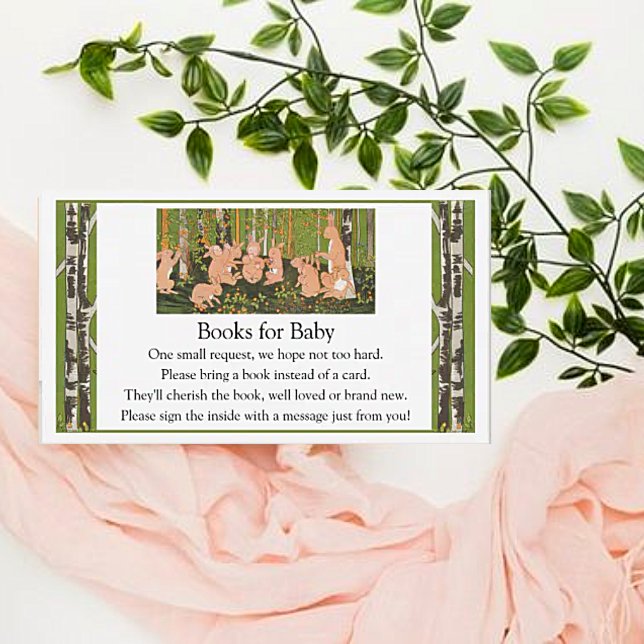 Vintage Cute Bunny Children Enclosure Card (Creator Uploaded)