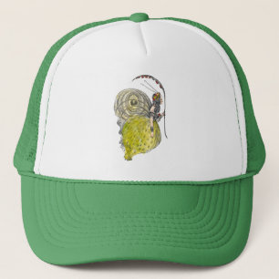 Vintage Cute Fantasy Butterfly Fairy with Wings Trucker Hat