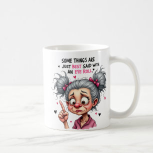  Vintage Cute GrandMother Coffee Mug