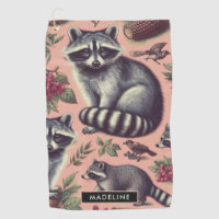 Vintage Cute Racoon
