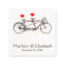 Vintage Cute Tandem Bicycle Custom Wedding