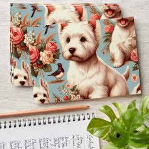Vintage Cute West Highland White Terrier Envelope