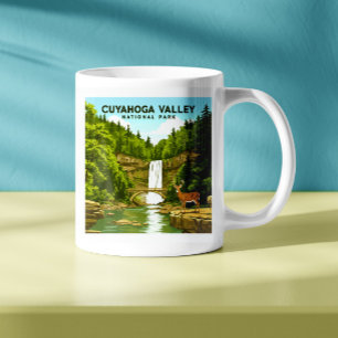 Vintage Cuyahoga Valley National Park Coffee Mug