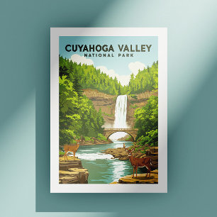 Vintage Cuyahoga Valley National Park Postcard