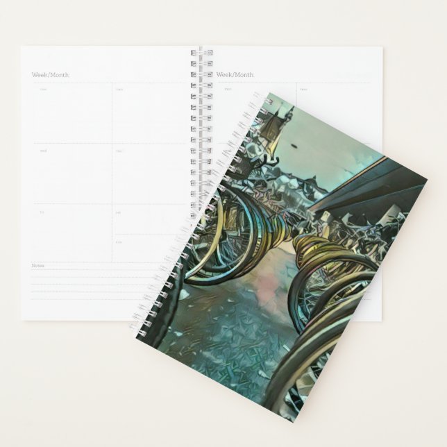 Vintage cycling artwork planner (Display)