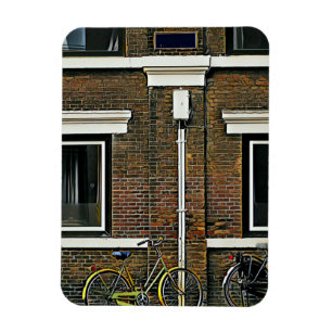 Vintage cycling gifts magnet