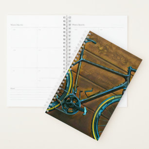 Vintage cycling gifts mountain bike gifts planner