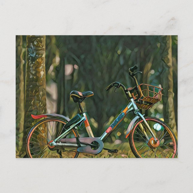 vintage cycling gifts postcard (Front)