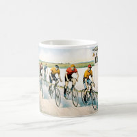 Vintage Cyclist Race Gift Mug