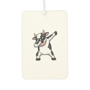Vintage Dabbing Cow Sunglasses Graphic Shirt_1 Air Freshener