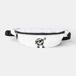 Vintage Dabbing Soccer Ball Shirt Design (2)_1 Fanny Pack