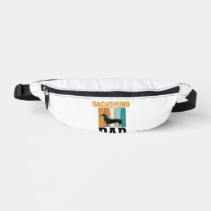 Vintage Dachshund Dad Dog Lover Vector Design_1 Fanny Pack