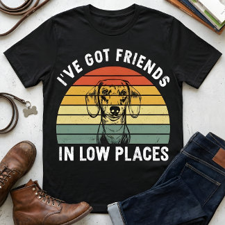 Vintage Dachshund Funny Quote Retro Dog Lover T-Shirt
