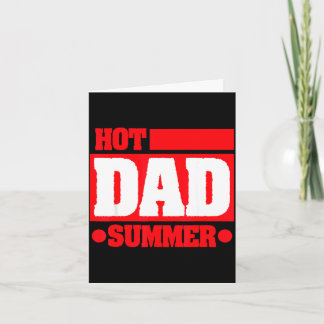 Vintage dad hot dad summer i love hot dads dilfs  card