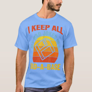 Vintage Dad Shirt I Keep All My Dad Jokes In A Dad