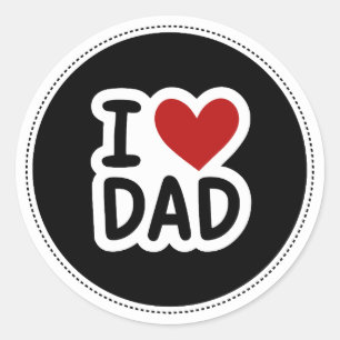 Vintage Dad Sticker   fatherhood