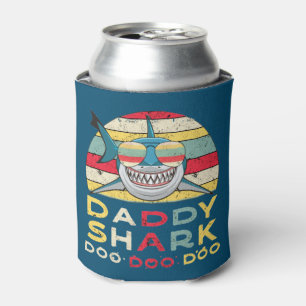Vintage Daddy Shark "Doo Doo Doo" Can Cooler