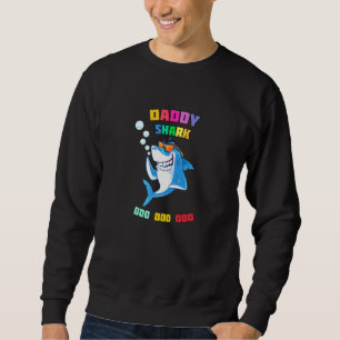 Vintage Daddy Shark Doo Doo Doo Fun Sweatshirt