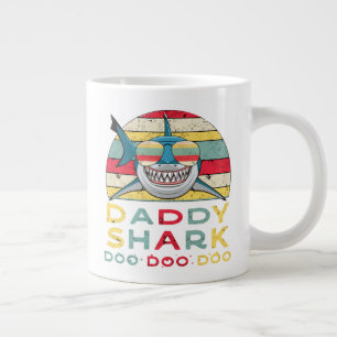 Vintage Daddy Shark "Doo Doo Doo" Large Coffee Mug
