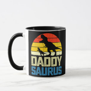 Vintage Daddysaurus Fathers Day Mug