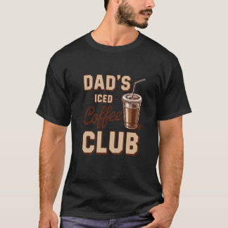Vintage Dad's Iced Coffee Club T-Shirt