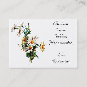 *Vintage Daisies*  Business Cards