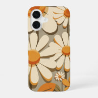 Vintage Daisies with Round Petals