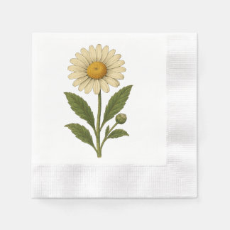 Vintage Daisy Napkin