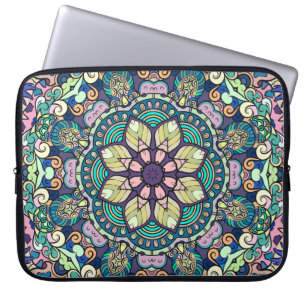 Vintage Damask: Elegant Seamless Pattern Laptop Sleeve