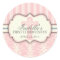 Vintage Damask First Communion Sticker
