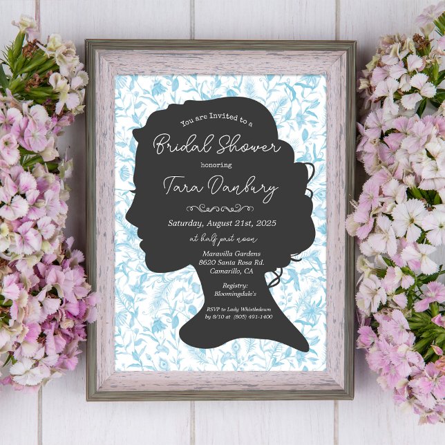 Vintage Damask Regency Era Bridal Shower   Invitation (Creator Uploaded)