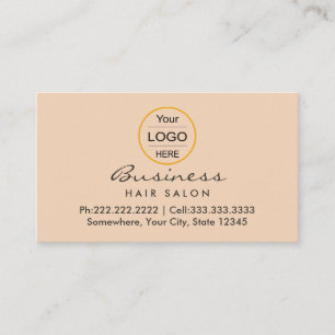 Vintage Damask Salon: Hair Stylist Appointment Card