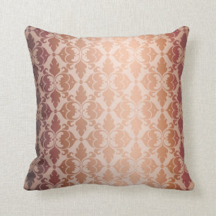 Vintage  Damask Throw Pillow