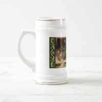 Vintage Damwild Deer Painting Mug