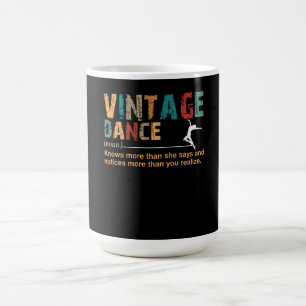 Vintage Dance Definition Dance Lover Gift Coffee Mug