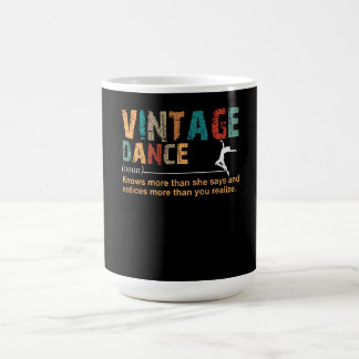 Vintage Dance Definition Dance Lover Gift Coffee Mug