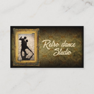 Vintage Dance Tutor Business Card
