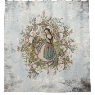 Vintage Dancing Gypsy Floral Mix and Match