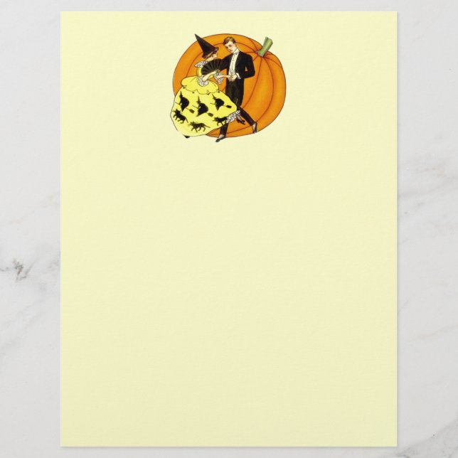 Vintage Dancing Halloween Couple (Front)