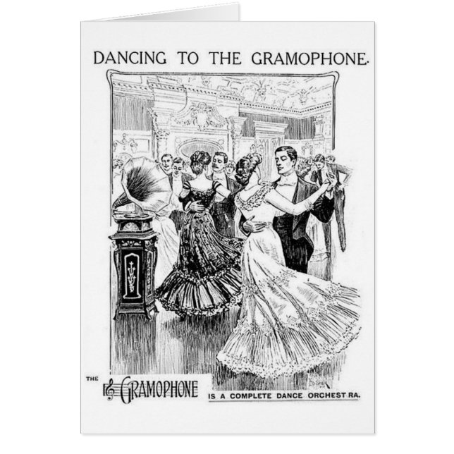 Vintage - Dancing to the Gramophone, (Front)
