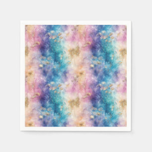 Vintage Dandelion Abstract Pattern (2) Napkin