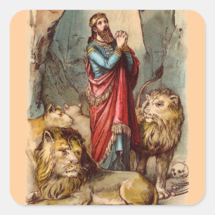 Vintage Daniel dans le Sticker Lions Den