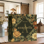 Vintage Dark Floral William Morris End of Life Binder<br><div class="desc">Protect your loved ones' future with a Death Planning End of Life Binder. Organize vital documents, ensuring a smooth transition during difficult times. Safeguard wills, trusts, insurance policies, medical directives, and more in one secure location. Simplify the process for your loved ones and provide peace of mind knowing their affairs...</div>