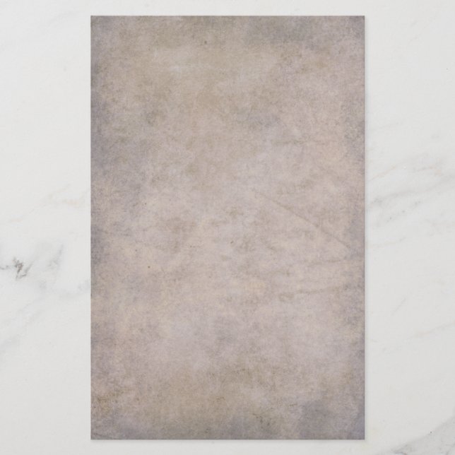 Vintage dark parchment paper stationery (Front)