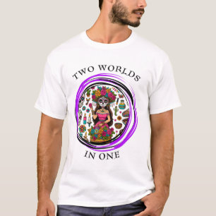 Vintage Day of the Dead Design T-Shirt