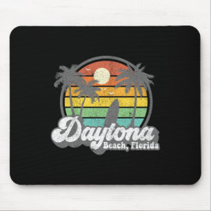 Vintage Daytona Beach Florida Surfing Retro 70's S Mouse Pad